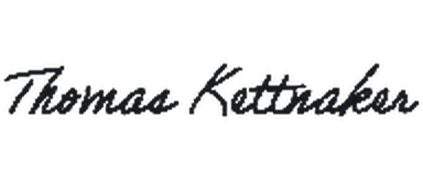 Signature of Thomas Kettnaker